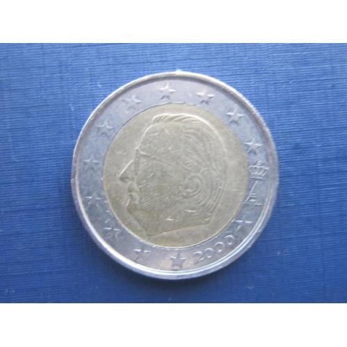 Монета 2 евро Бельгия 2000