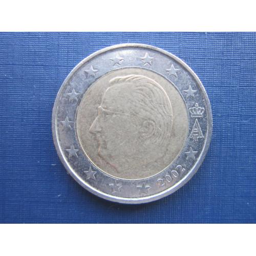 Монета 2 евро Бельгия 2002