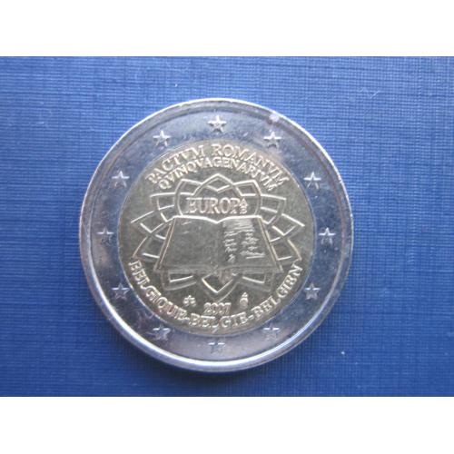 Монета 2 евро Бельгия 2007 Римский статут