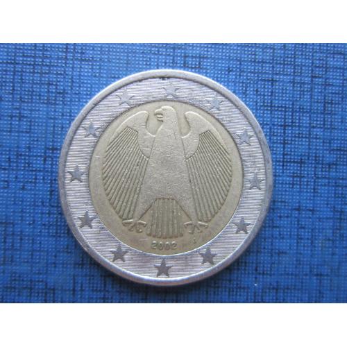 Монета 2 евро Германия 2002 J