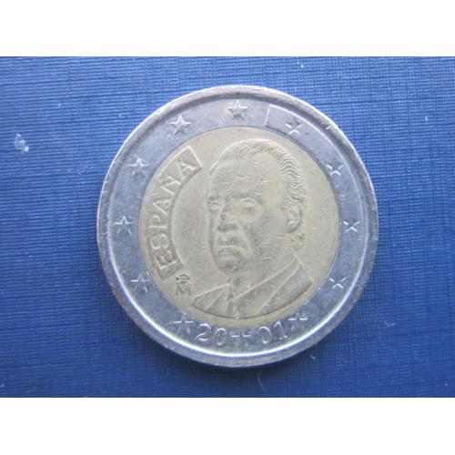 Монета 2 евро Испания 2001