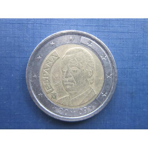 Монета 2 евро Испания 2009