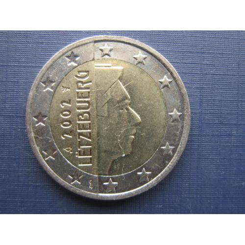 Монета 2 евро Люксембург 2002