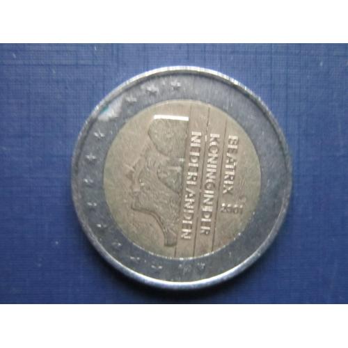 Монета 2 евро Нидерланды  2001