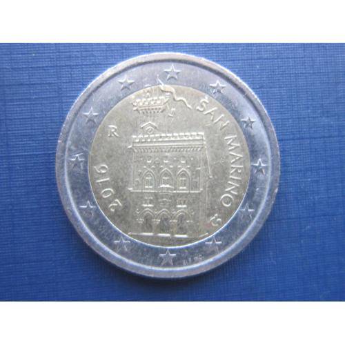 Монета 2 евро Сан-Марино 2016