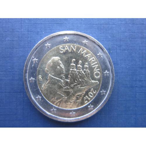Монета 2 евро Сан-Марино 2017