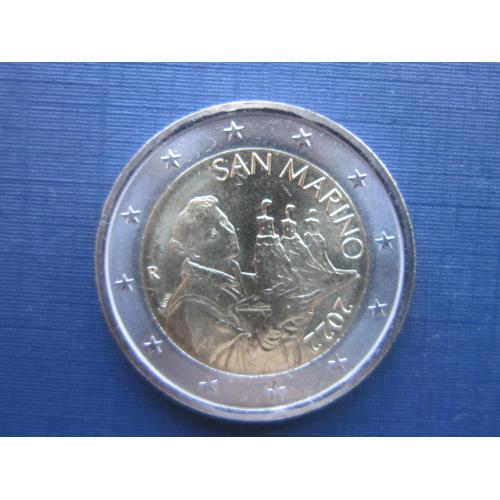 Монета 2 евро Сан-Марино 2022