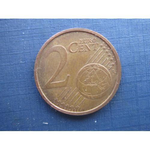 Монета 2 евроцента Германия 2011 G