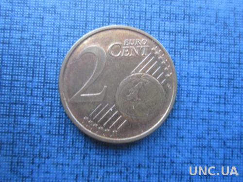 монета 2 евроцента Германия 2014 F
