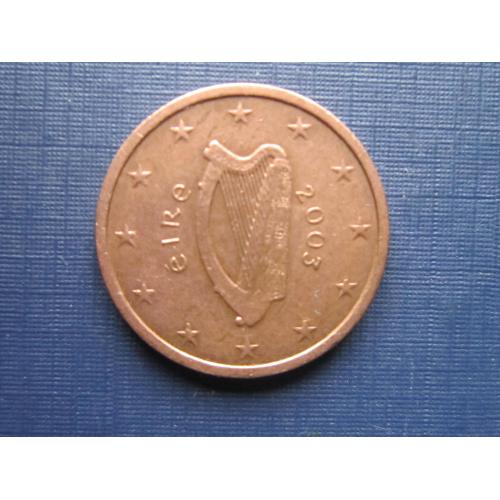 Монета 2 евроцента Ирландия  2003