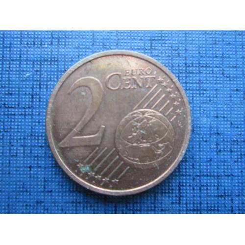 Монета 2 евроцента Испания 2017
