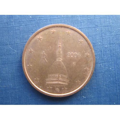 Монета 2 евроцента Италия 2006