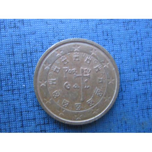 Монета 2 евроцента Португалия 2002