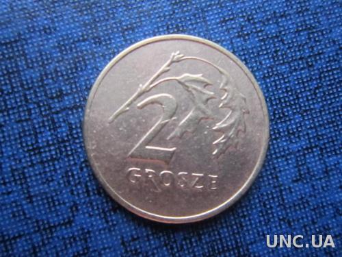 монета 2 гроша Польша 1992
