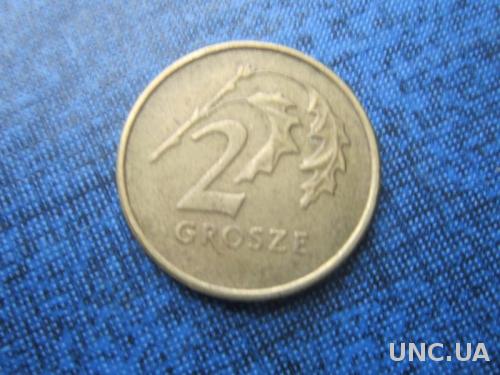 монета 2 гроша Польша 1998

