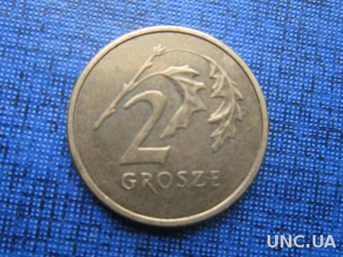 монета 2 гроша Польша 2003
