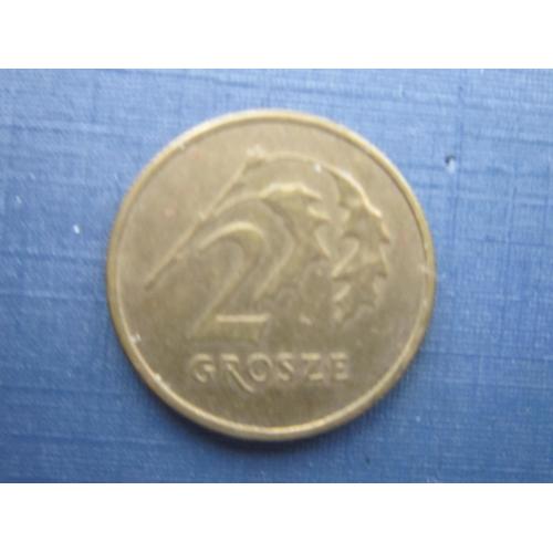 Монета 2 гроша Польша 2006