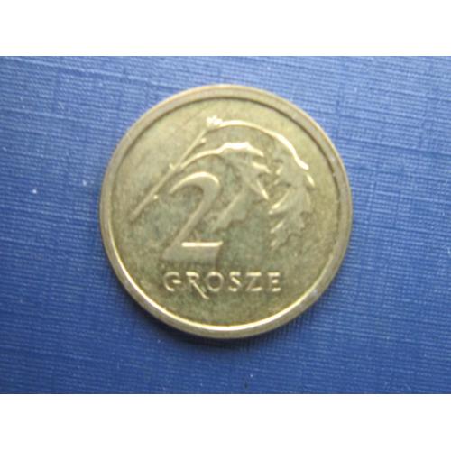 Монета 2 гроша Польша 2014