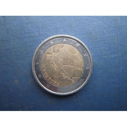 Монета 2 євро Хорватія 2023