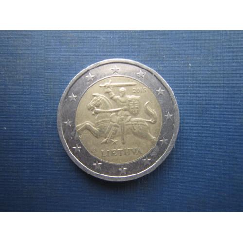 Монета 2 євро Литва 2015