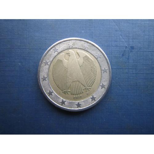 Монета 2 євро Німеччина 2002 D