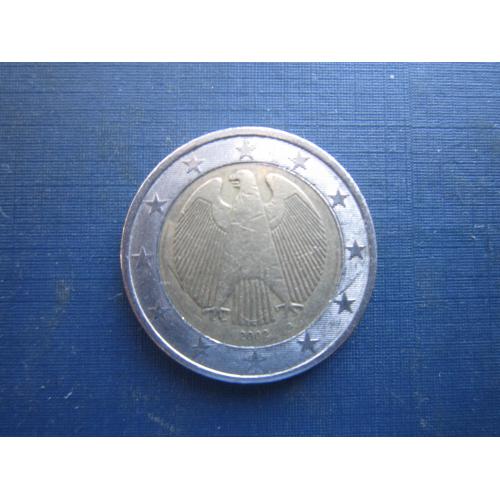Монета 2 євро Німеччина 2002 G