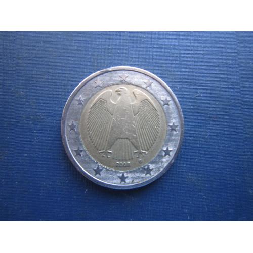 Монета 2 євро Німеччина 2008 D
