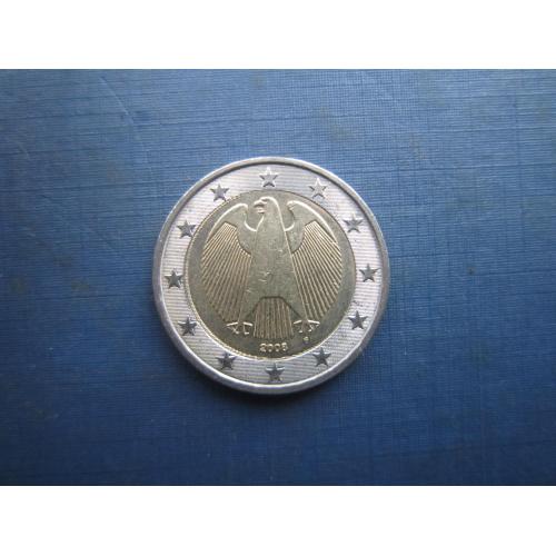 Монета 2 євро Німеччина 2008 F