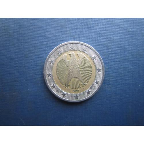 Монета 2 євро Німеччина 2010 А