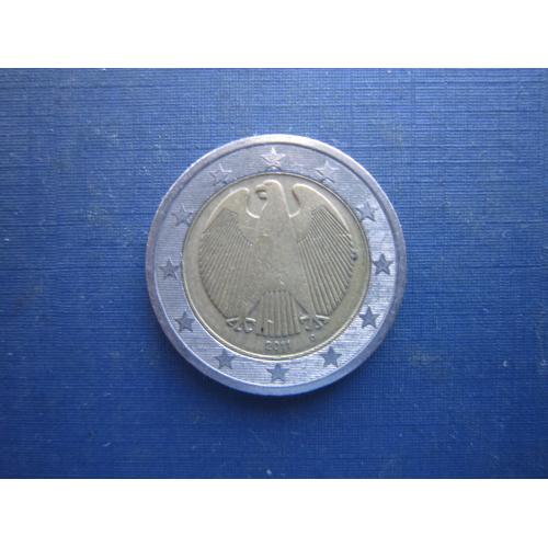 Монета 2 євро Німеччина 2011 D