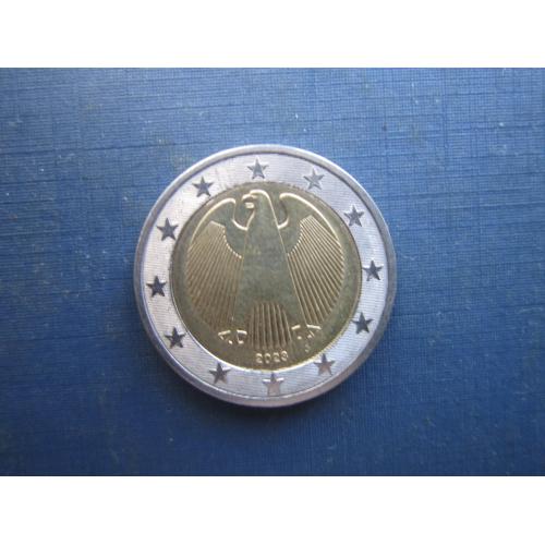 Монета 2 євро Німеччина 2023 J