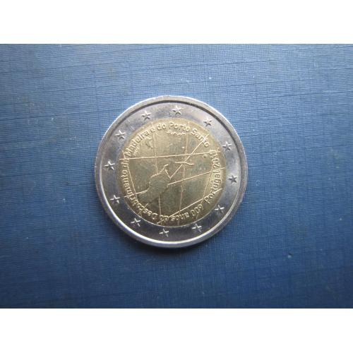 Монета 2 євро Португалія 2019 Мадейра та Порту-Санту 600 років