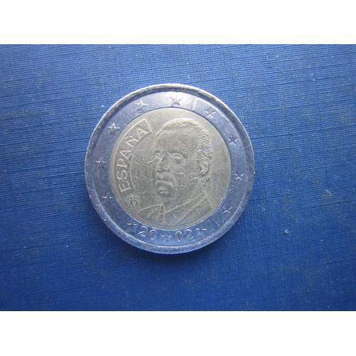 Монета 2 євро Іспанія 2002