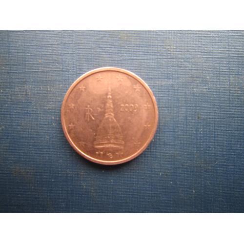 Монета 2 євроцента Італія 2009