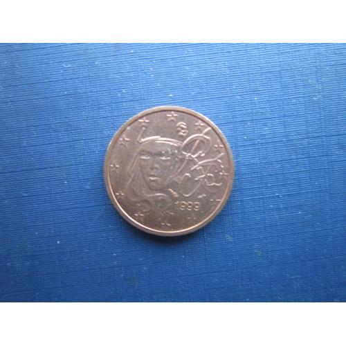 Монета 2 євроценти Франція 1999