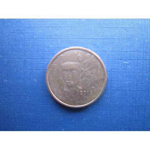 Монета 2 євроценти Франція 2015