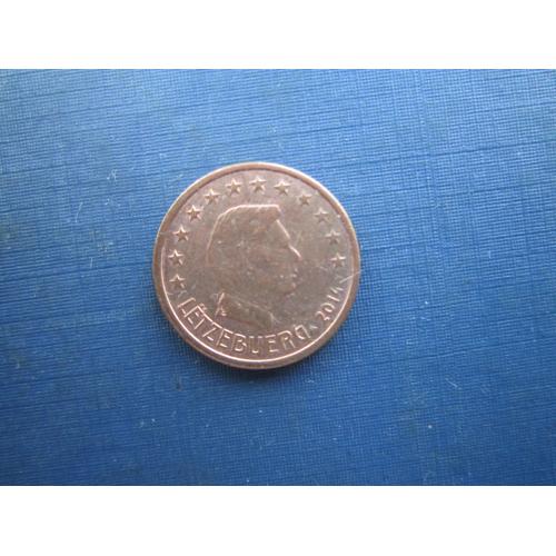 Монета 2 євроценти Люксембург 2014