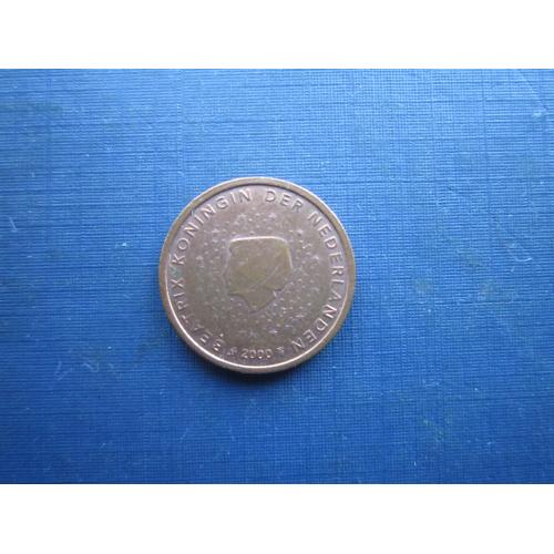 Монета 2 євроценти Нідерланди 2000