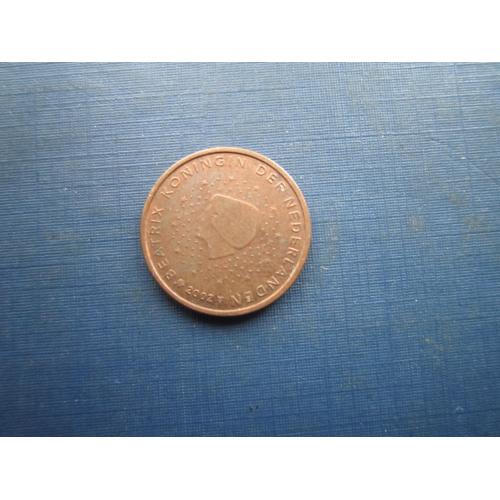 Монета 2 євроценти Нідерланди 2002