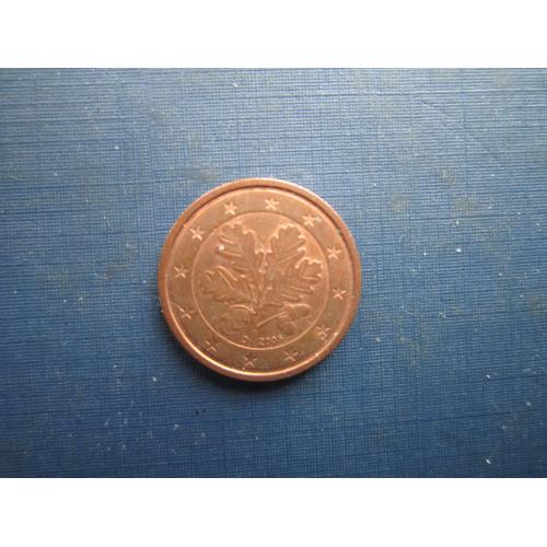 Монета 2 євроценти Німеччина 2005 D