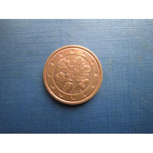 Монета 2 євроценти Німеччина 2010 D