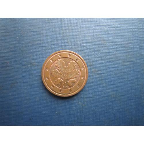 Монета 2 євроценти Німеччина 2013 J