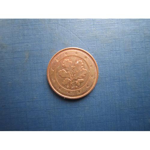 Монета 2 євроценти Німеччина 2016 G