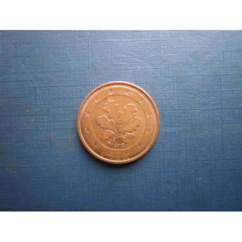 Монета 2 євроценти Німеччина 2017 F