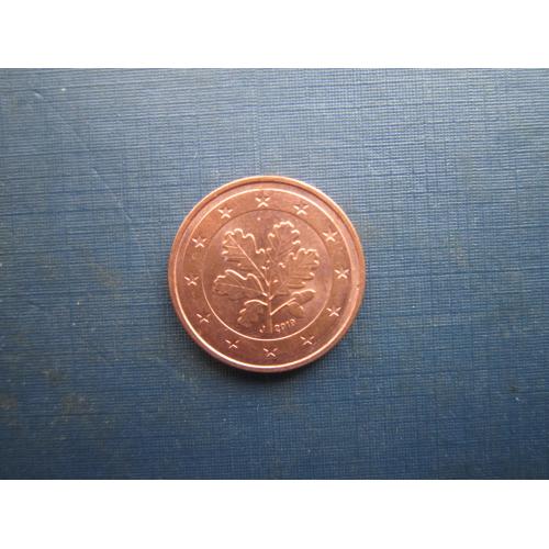 Монета 2 євроценти Німеччина 2019 J