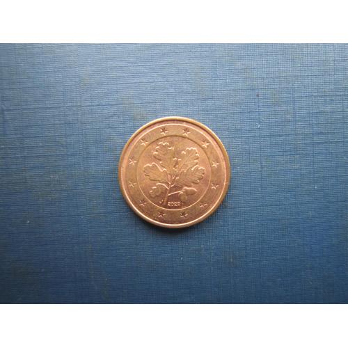 Монета 2 євроценти Німеччина 2022 J