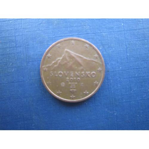 Монета 2 євроценти Словаччина 2010