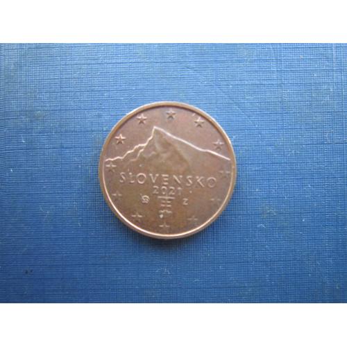 Монета 2 євроценти Словаччина 2021
