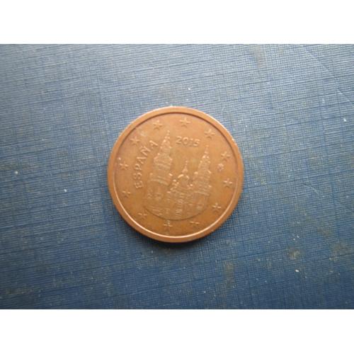 Монета 2 євроценти Іспанія 2015