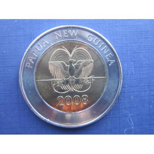 Монета 2 кина Папуа Новая Гвинея 2008